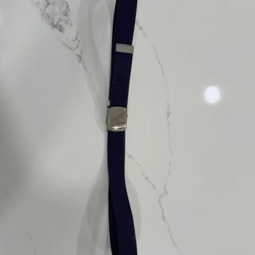 Boys blue adjustable belt, 47.5 length, Boy Scouts style